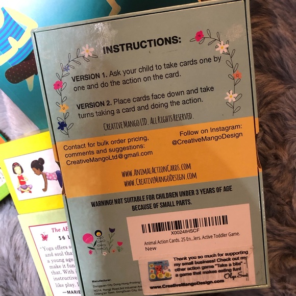 Kids yoga activity’s flash cards - Picture 3 of 3